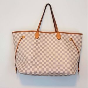 Louis Vuitton Neverfull GM Damier Azur Tote